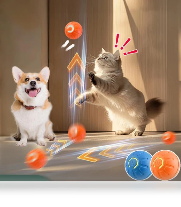 Automatic Rolling Ball Smart Toy for Dogs — Automatic Launchers, Yiran Furniture