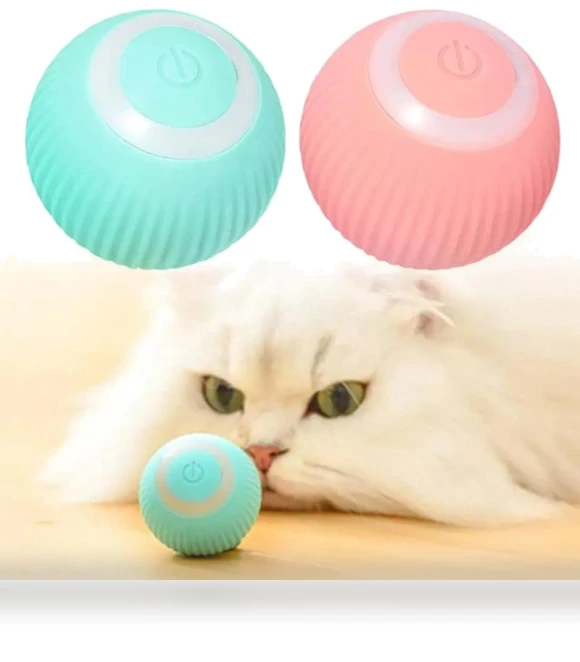 Automatic Rolling Smart Interactive Toy for Cats — Cat Playthings, lijiansa22