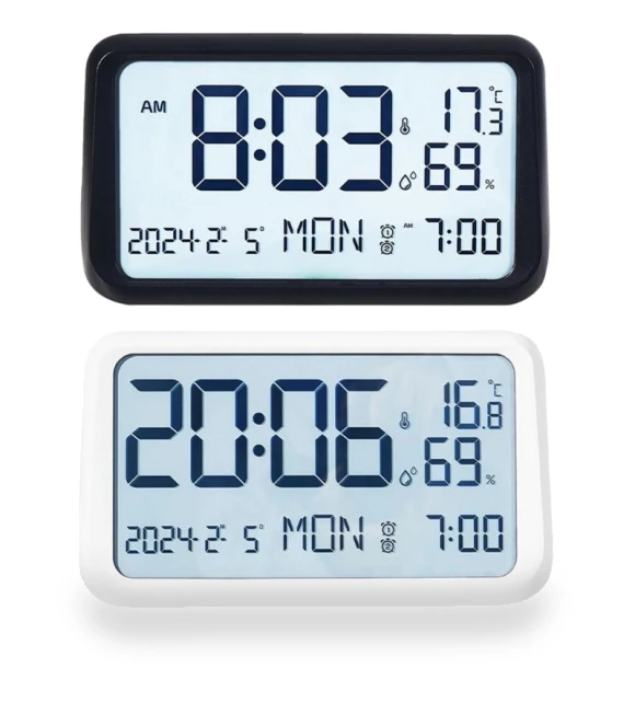 Digital Clock with Large Touch Screen — Clocks, Home Textile Home Decoration