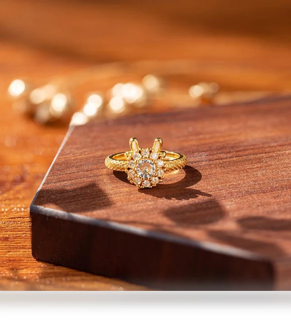 Luxury Lightweight Smart Rotating Ring — Smart Rings, Lucky Star Jewelry