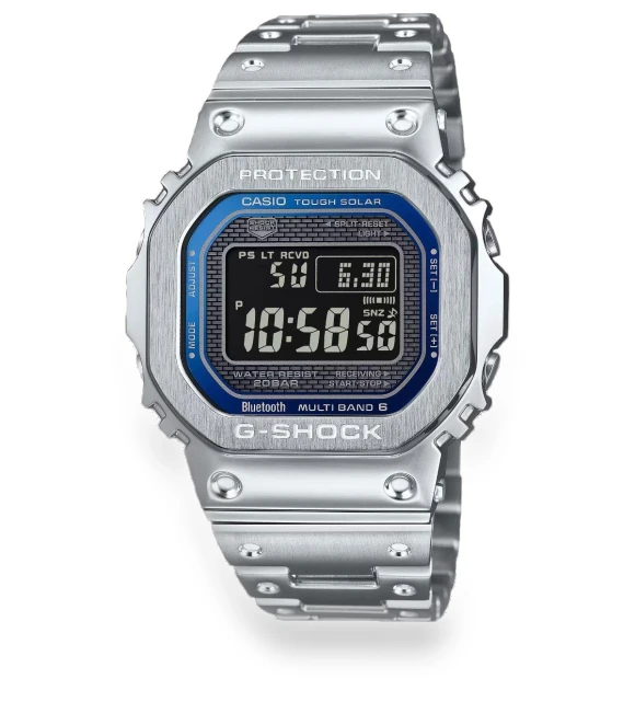 Multi band 6 Bluetooth Touch Solar 200M Smartphone Link Watch — Men's Timepieces, Casio