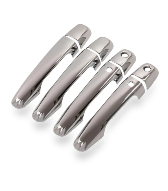 Smart Entry Button Chrome Car Door Handle Cover — Car Door Entry Guard, FUNDUOO