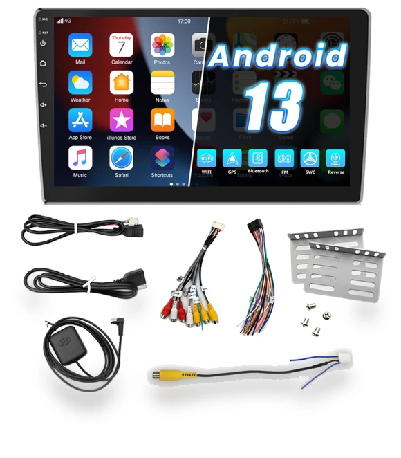 10.1-inch Touch Screen Single Din Car Stereo — Stereo Receivers, Auto Accessories Home