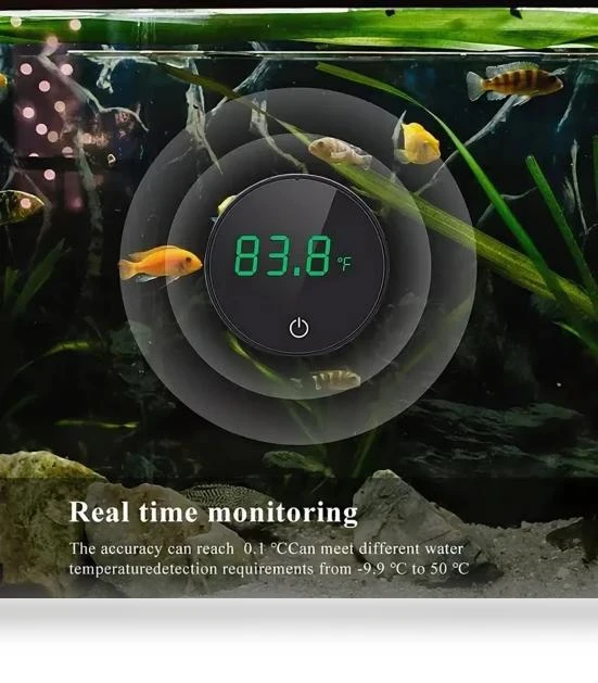 Digital Aquarium Thermometer with LED Display — Thermometers, Fungogo