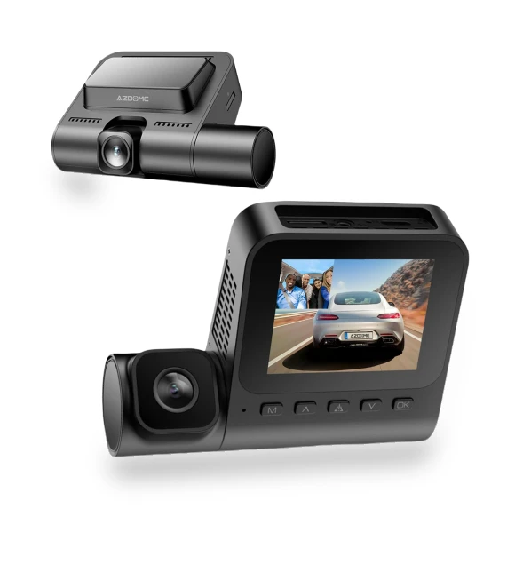 Dual Camera Car Dash Cam — Dashboard Cameras, AZDOME
