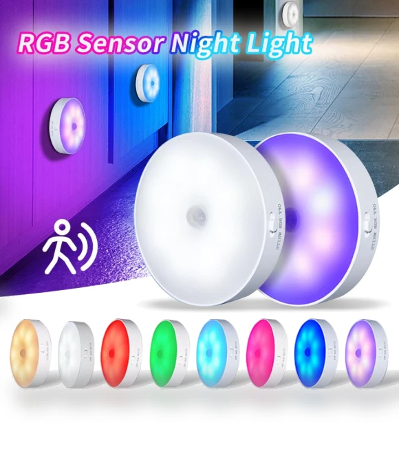 LED Smart Human Body Sensor Night Lights — Night Lights, Darling Women Boutique D