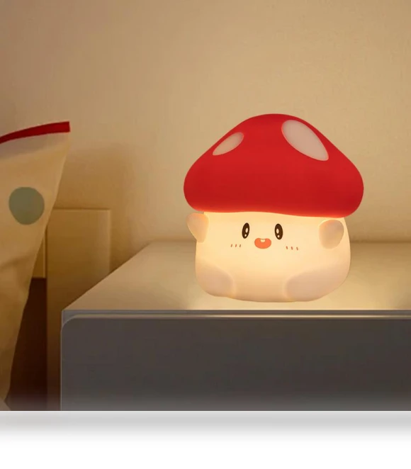 Mushroom Night Light — Night Lights, Super Dream Home