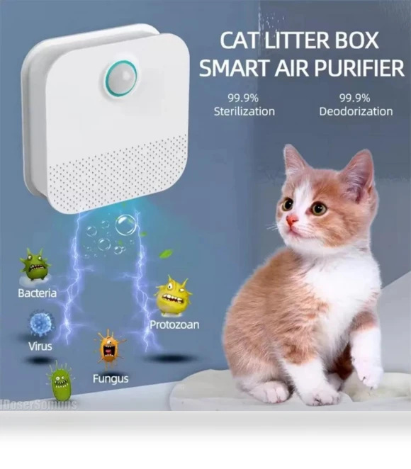 Smart Odor Eliminator for Cat Litter — Odor Removers, GYROBALL