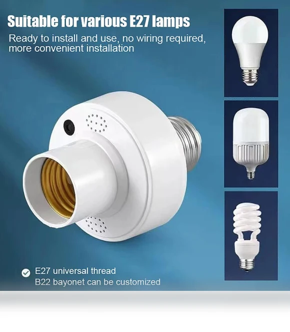 WiFi Smart Light Bulb Adapter — Smart Home Modules, Binchi Lighting Appliances
