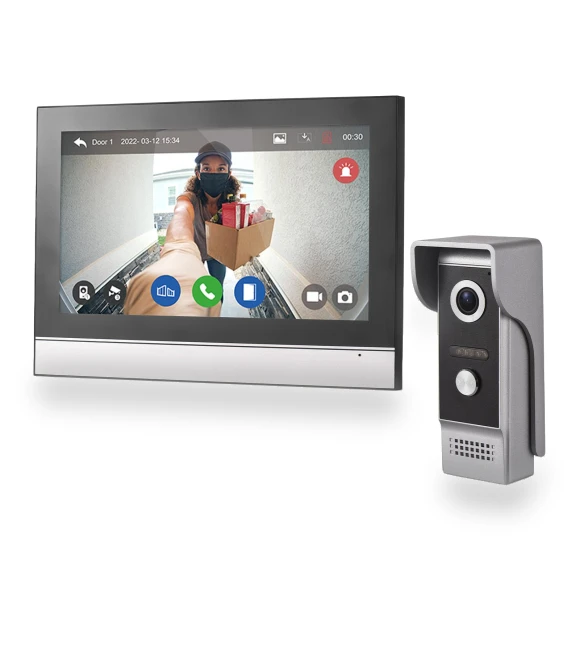 Wireless Doorbell Camera with Monitor — Smart Home Security, Neoglint