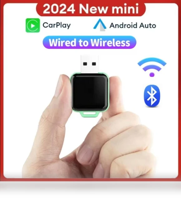 2 in 1 Wireless CarPlay Android Auto Adapter — Phone Accessories, YJMP Auto Parts