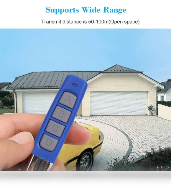433 MHz RF 4 CH Remote Control Transmitter — Remote Controls, A Surname Home