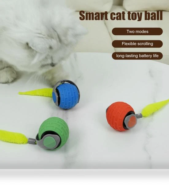 Interactive Cat Toy Ball — Cat Playthings, TOSIMA