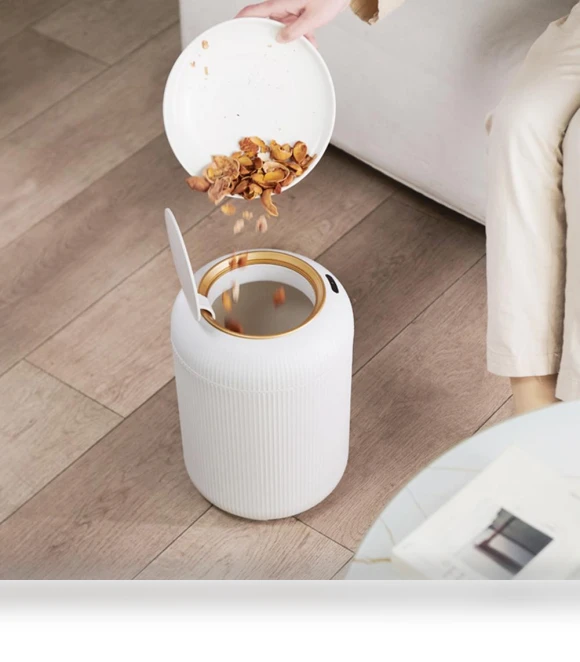Smart Trash Bin with Automatic Sensor Lid — Kitchen Cans, Home Furnishing Department Mall