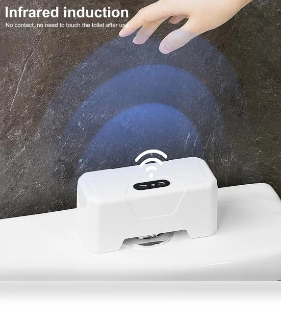 Touchless Toilet Flush Sensor Kit — Hands-Free Faucets, CE