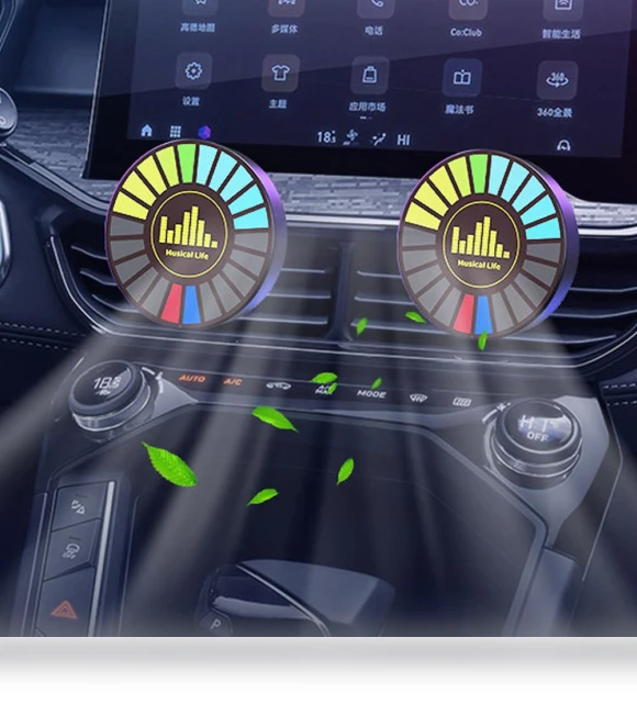 3D Smart RGB Sound Pickup LED Ambient Light — LED Strips, JOHO - CarGear