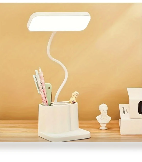 Adjustable LED Desk Lamp with Touch Control — Study & Desk Lighting, E-homekit