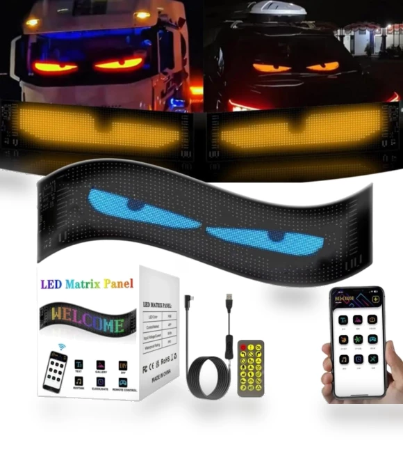 Colorful Soft Eye Screen for Car — Light Kit, Smarrt home