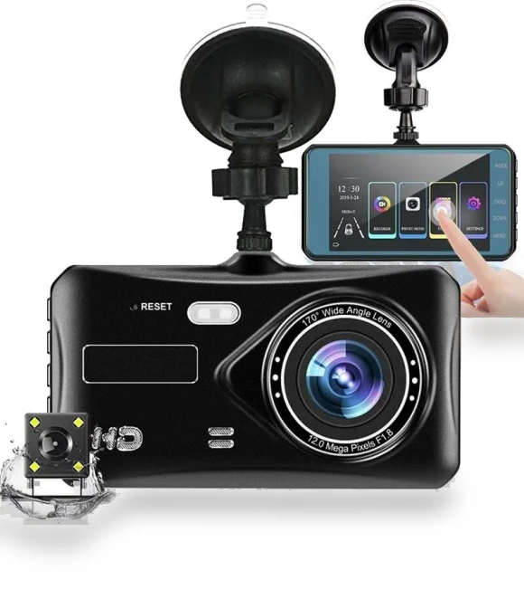 4-inch Touch Screen Car Driving Recorder — Dashboard Cameras, ZEKS