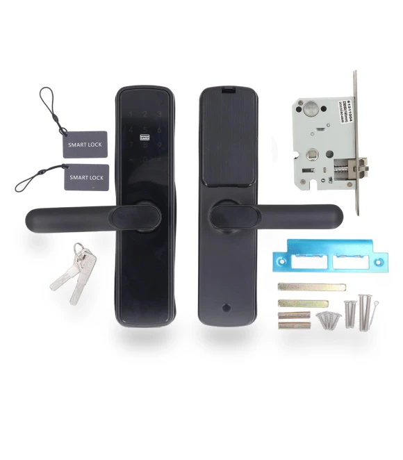 Smart Lock with App Password, IC Card and Key Unlock — Smart Home Security, Amazing-duoqiao