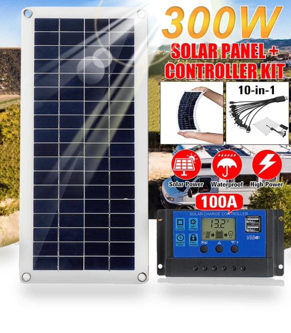 Solar Panel Kit 100W — Renewable Energy Solutions, Sea Global