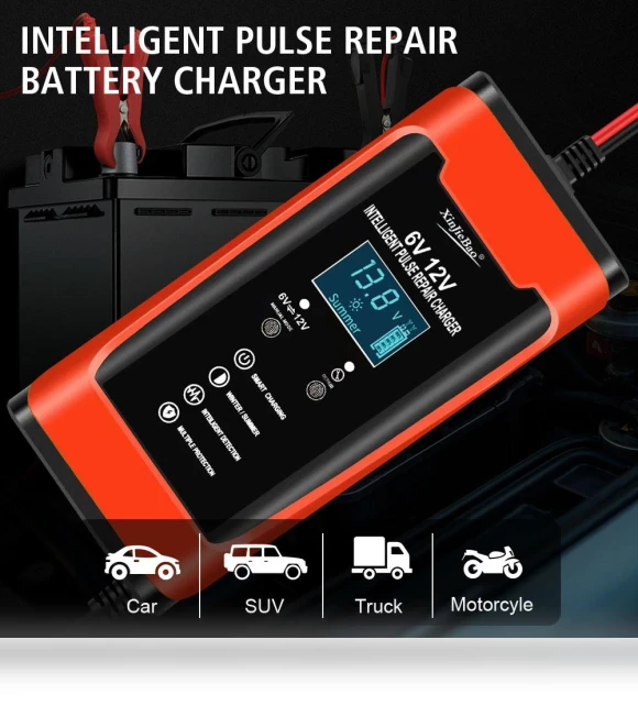 Universal Pulse Repair Smart Fast Charger — Chargers, FORAUTO