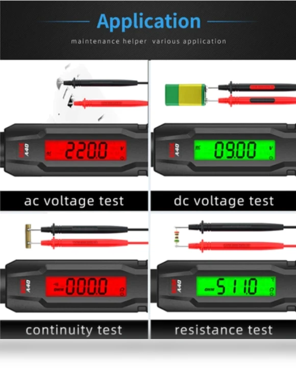 Intelligent Digital Multimeter with Infrared Temperature Testing — Multimeters & Analyzers, BSIDE