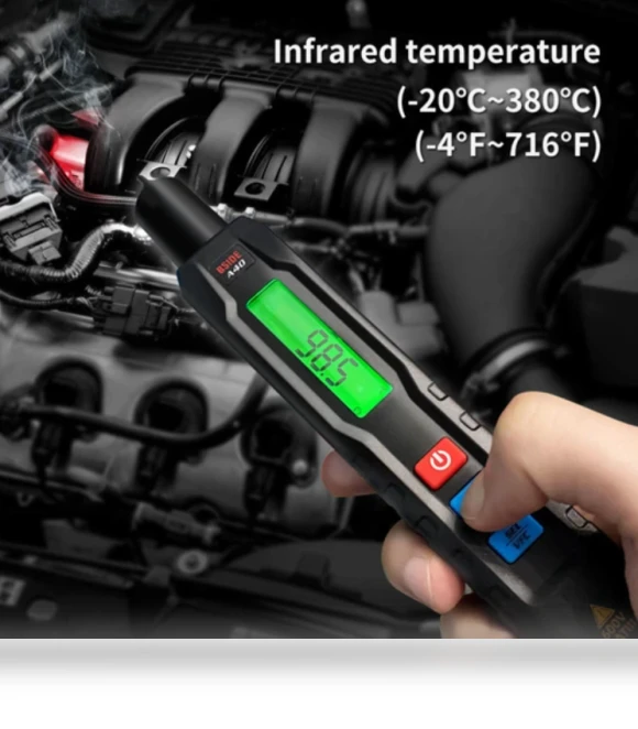 Intelligent Digital Multimeter with Infrared Temperature Testing — Multimeters & Analyzers, BSIDE