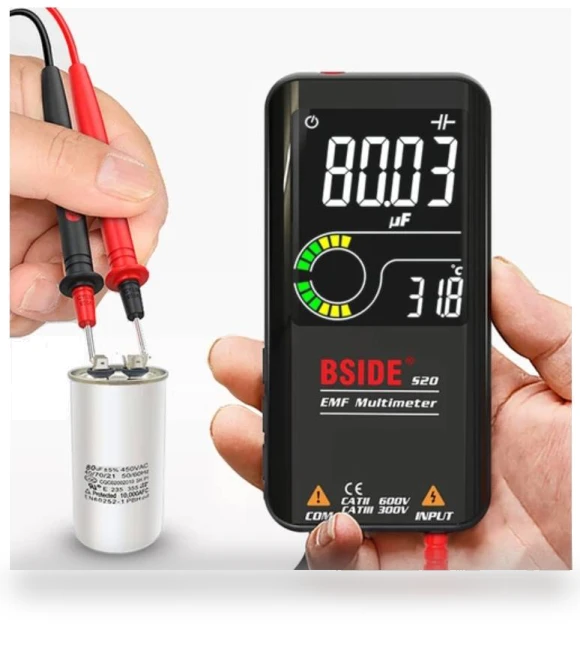 Electromagnetic Radiation Detector Multimeter with Color Screen — Geiger Counters, BSIDE