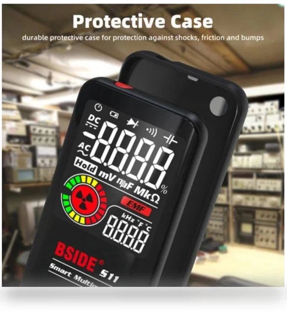 Electromagnetic Radiation Detector Multimeter with Color Screen — Geiger Counters, BSIDE
