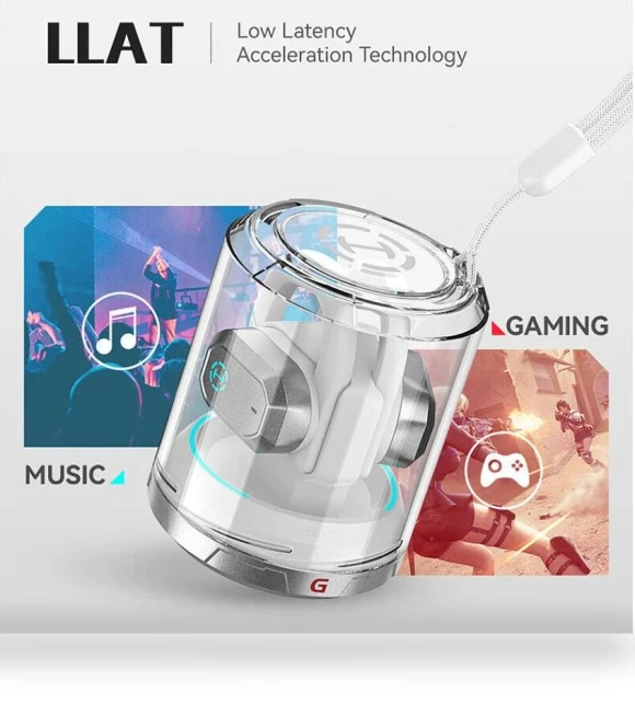 Air Conduction Earbuds Bluetooth Earphone with AI Call Noise Cancelling — In-Ear Headphones, EDIFIER