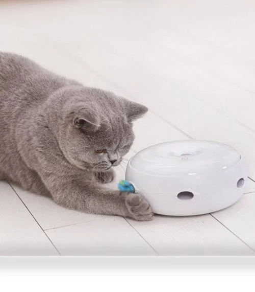 Electric Rotating Turntable Funny Cat Toy — Cat Playthings