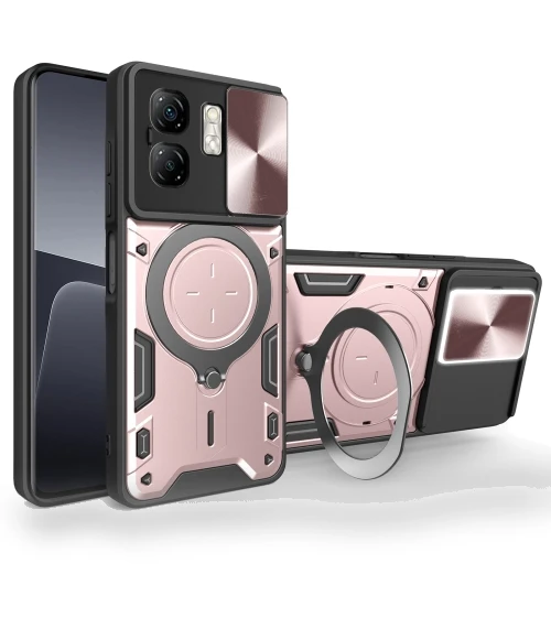 Sliding Camshield Magnetic Holder Phone Case for Infinix Smart 9 / Hot 50i — Phone Accessories, Infinix