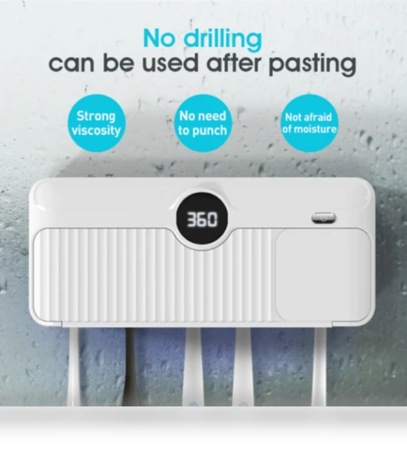 Smart Home UV Ultraviolet Toothbrush Sterilizer — Ultrasonic Cleaners, YJK
