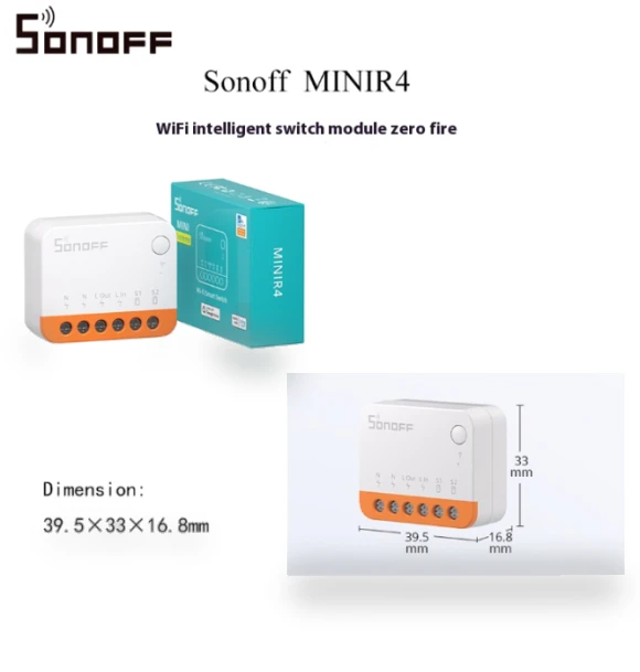 Dual-Control Smart WiFi Switch with Bi-Directional Control and Timing — Smart Home Hubs & Controllers, Sonoff