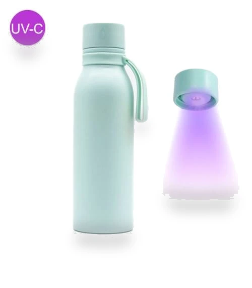 Ultraviolet Sterilization Intelligent Disinfection USB Charging Vacuum Flask — Flasks