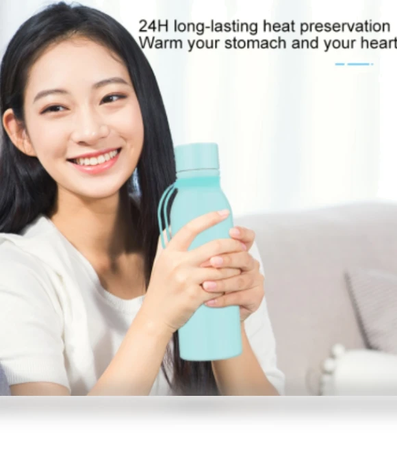 Ultraviolet Sterilization Intelligent Disinfection USB Charging Vacuum Flask — Flasks