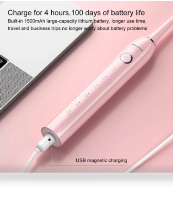 Smart Sonic Electric Toothbrush IPX7 — Sonic Electric Toothbrushes, WK