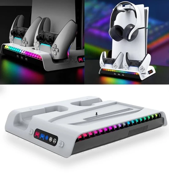 Cooling Charging Station with Dual Controllers — Cooling Pads & Fans, LOMEII Electronic