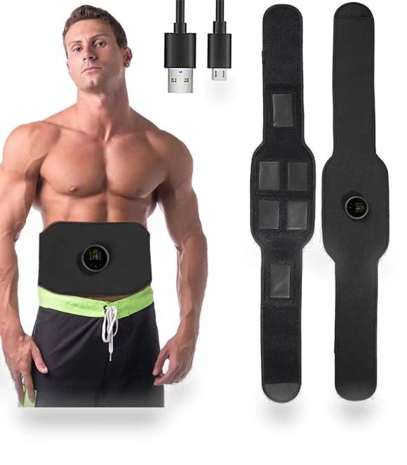 Electric Abdominal Belt for Weight Loss — Belts, KSIYER BRYTEY