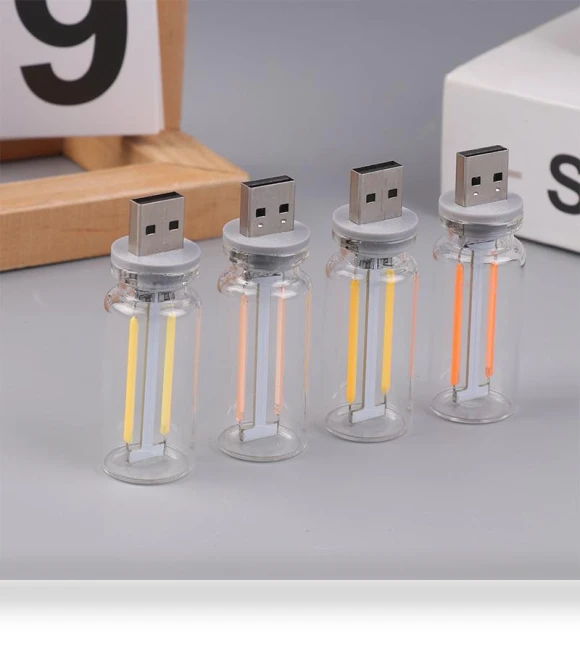 Retro USB LED Filament Touch Dimming Lamp — Creative Lighting Solutions, LYF