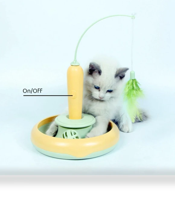 Smart Cat Toys 3-in-1 — Cat Playthings, Sunnyway