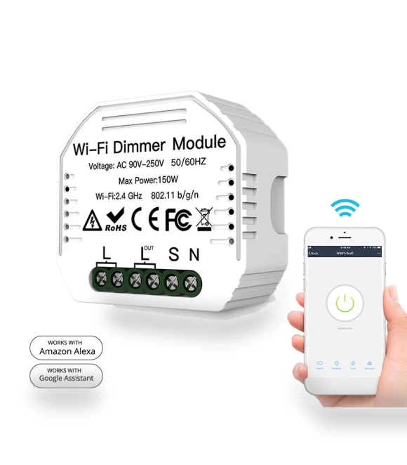 Wi-Fi Dimmer Module — Smart Home Modules, TOMTOP JMS