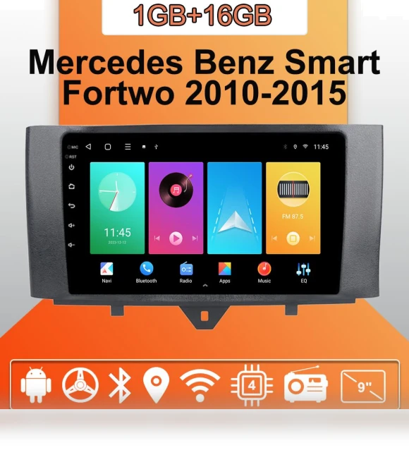 Android Auto Carplay Car Radio — Stereo Receivers, IJCRAZY