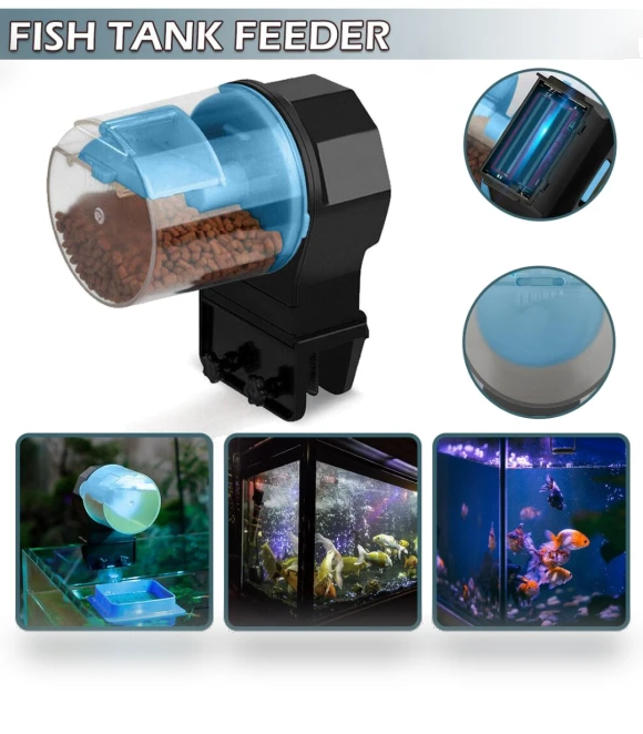 Automatic Fish Feeder with Timer — Feeders, YuHeng 01