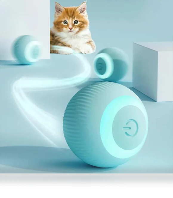 Electronic Interactive Cat Ball — Balls, YDM Beauty Life