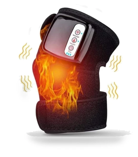 Massage Knee Wrap with Heating and Vibration — Rehabilitation & Therapy Equipment, Smart Mouse