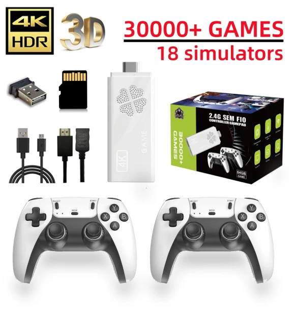 Retro Gaming Console with 30000 Built-in Games — GEM Box Gaming, YAO JING