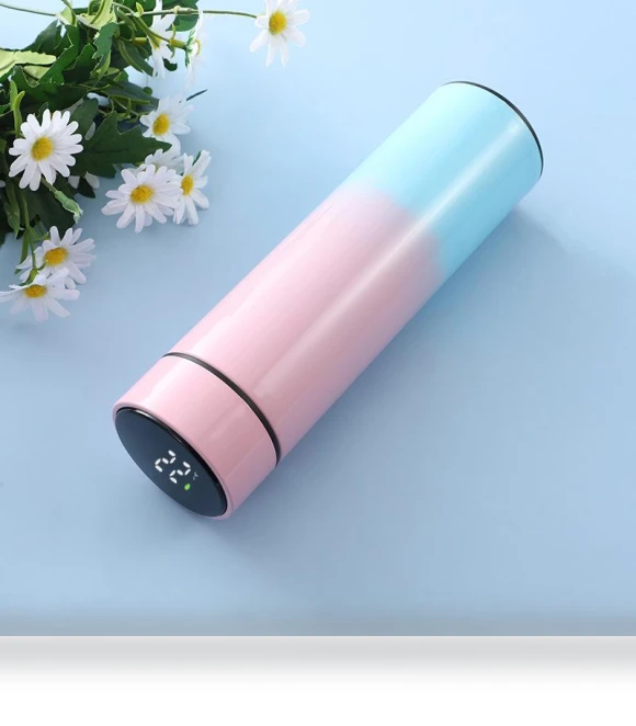 Smart Thermos with Temperature Display — Beverage Warmers, Refreshing Home