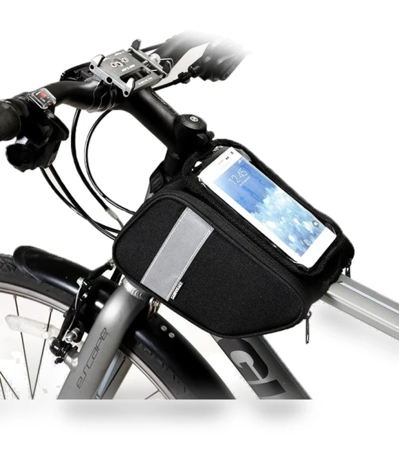 Touchscreen Bicycle Tube Bag — Handlebar Bags, Wonderful Myth